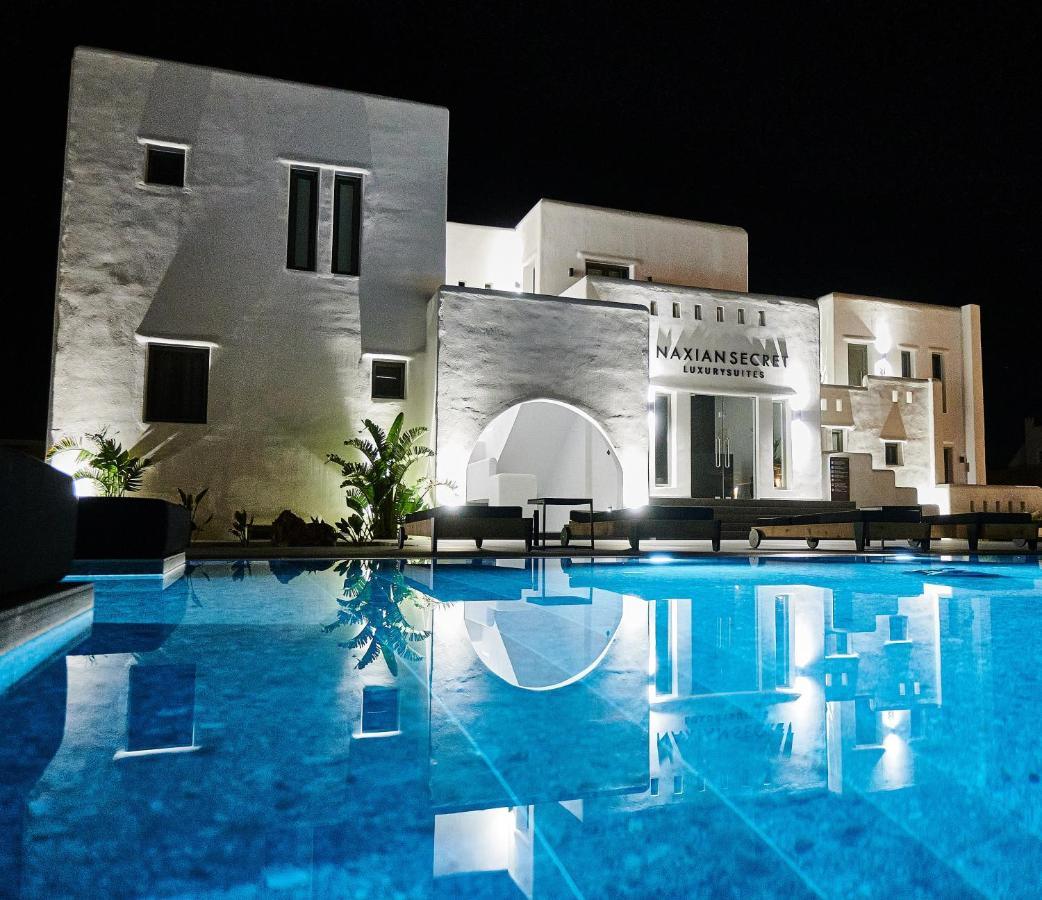 Naxian Secret Hotell Naxos City Exteriör bild